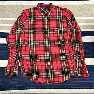Abercrombie & Fitch - Red flannel - Like New - Small, Slim fit